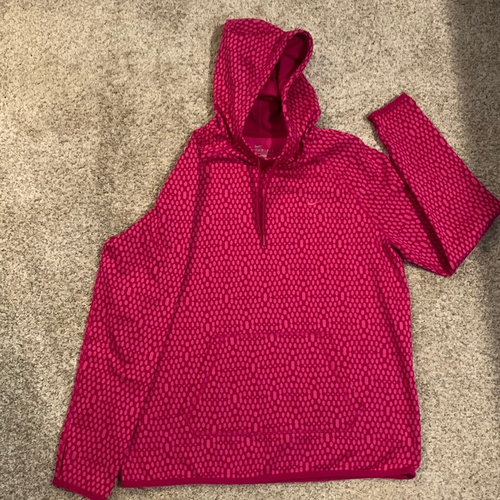 Nike Women’s Large Fuchsia Therma-Fit Hoodie